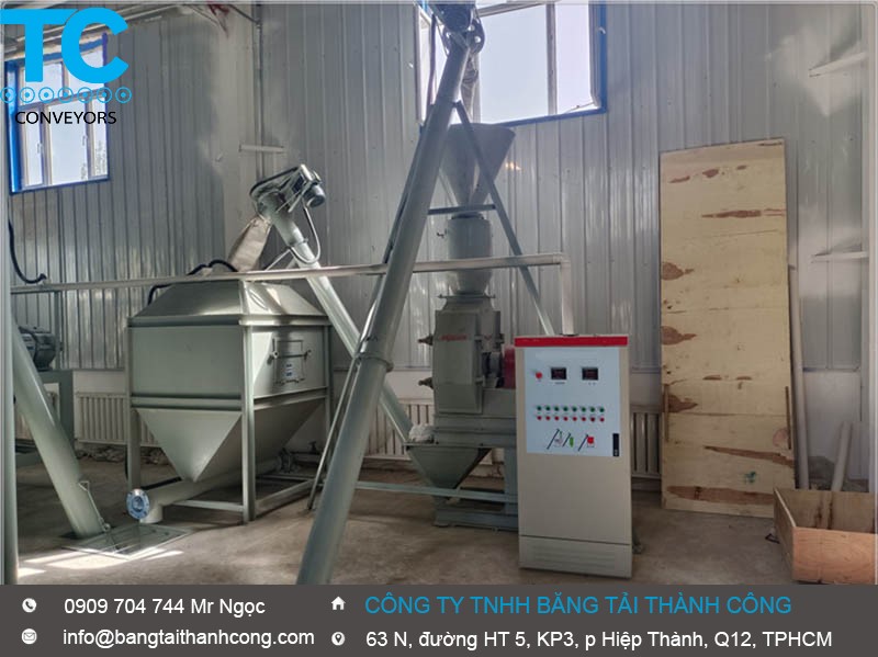 Dây truyền sản xuất thức ăn viên